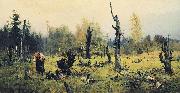 Vasiliy Polenov The Burnt Forest Sweden oil painting artist